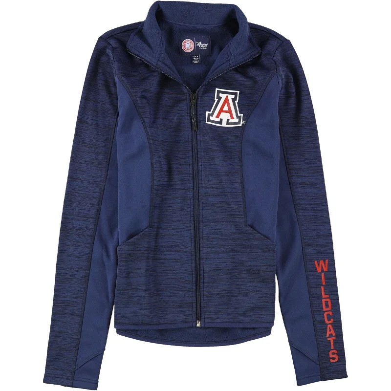 G-III Sports Womens Arizona Wildcats Fleece Jacket, Blue, Small