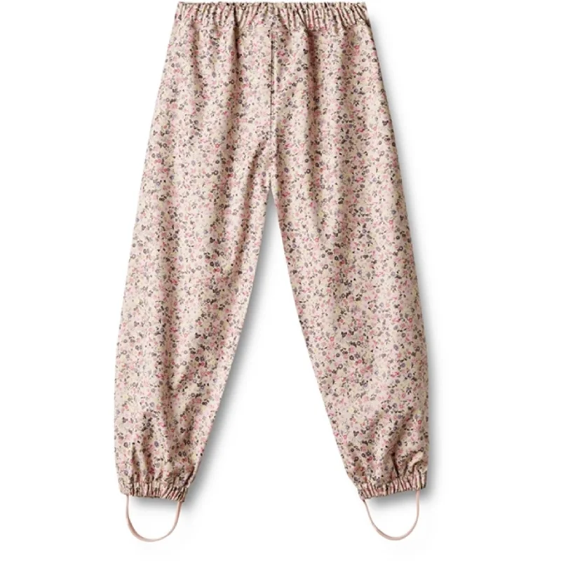 Wheat Rain Trousers Olo Clam Multi Flowers