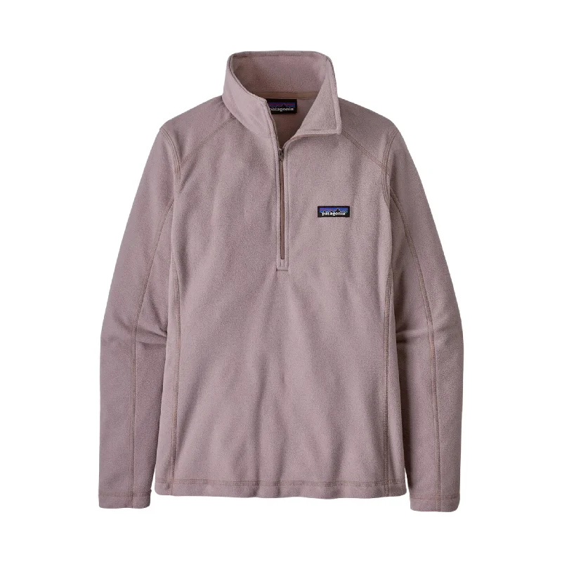 Patagonia Women's Micro D Quarter Zip Fleece - Stingray Mauve