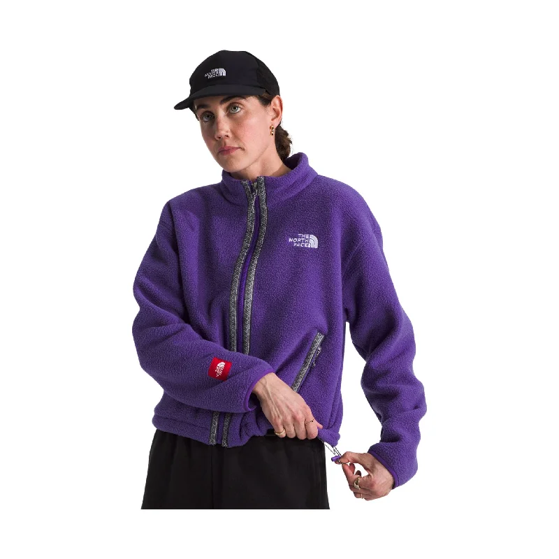 The North Face Women's Fleeski Full Zip Jacket - Peak Purple - ONLINE STORE CREDIT/EXCHANGE ONLY