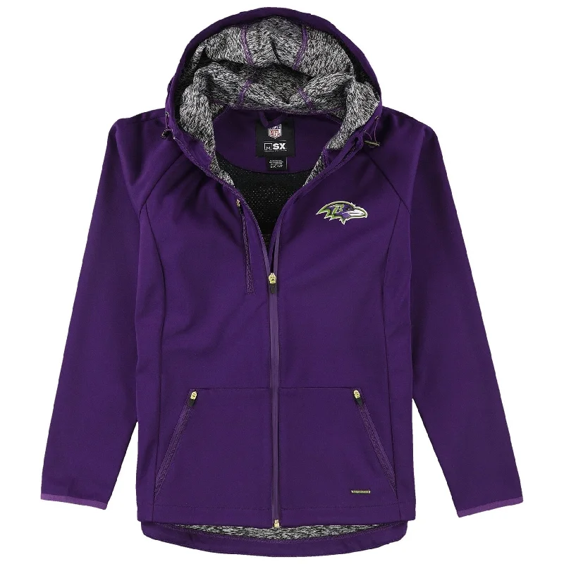 G-III Sports Womens Baltimore Ravens Jacket, Purple, Small