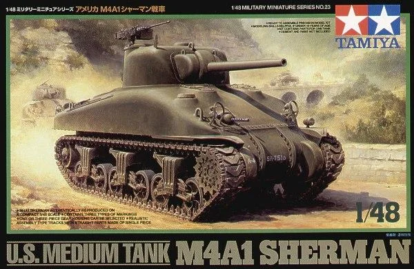 Tamiya 1/48 M4A1 Sherman