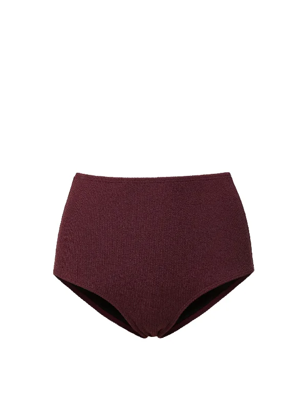 Classic High Waist Bottom Auburn Texture