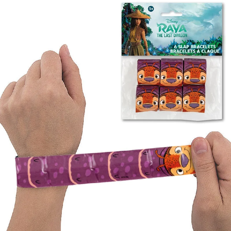 RAYA & THE LAST DRAGON SLAP BRACELETS (6 PK)