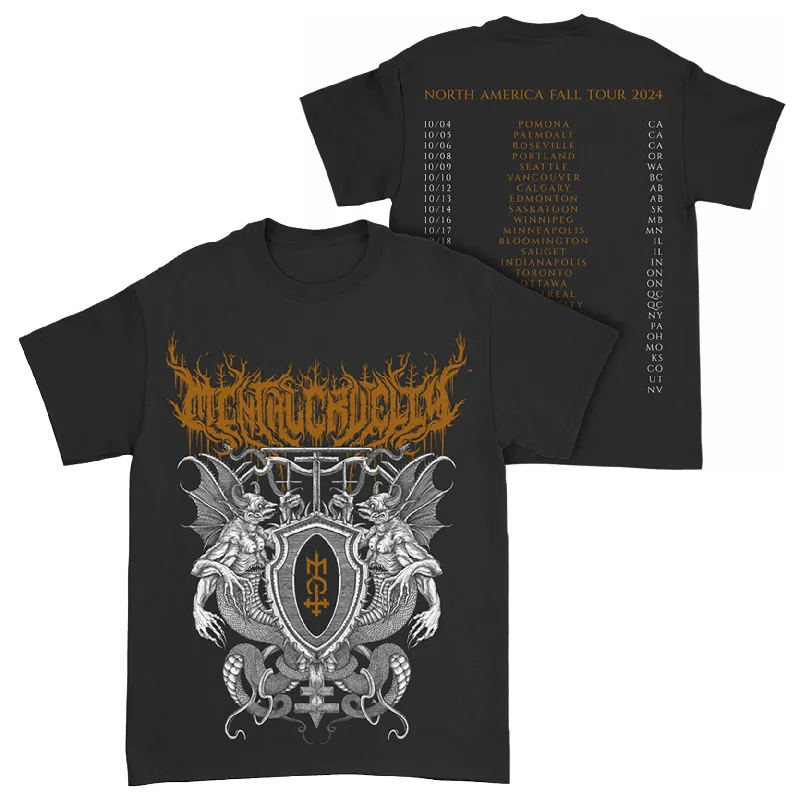 Mental Cruelty "'Necromanteum' Part II Tour Shirt" T-Shirt