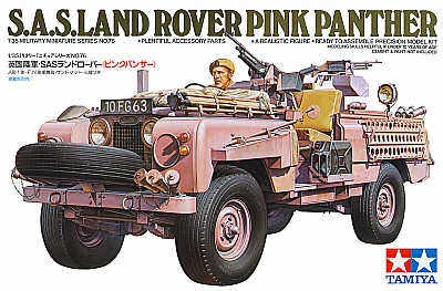 Tamiya 1/35 SAS Land Rover Pink Panther