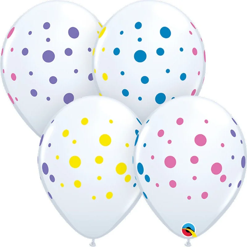 11 inch COLORFUL DOTS