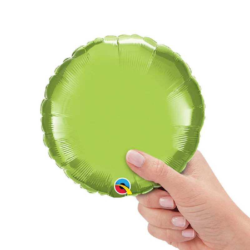 9 inch CIRCLE - LIME GREEN (AIR-FILL ONLY)