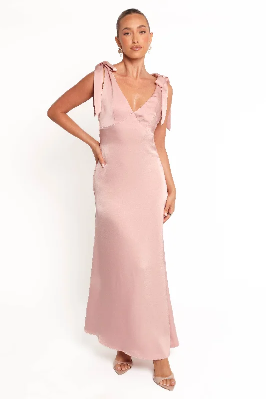 Claudine Midi Dress - Pink