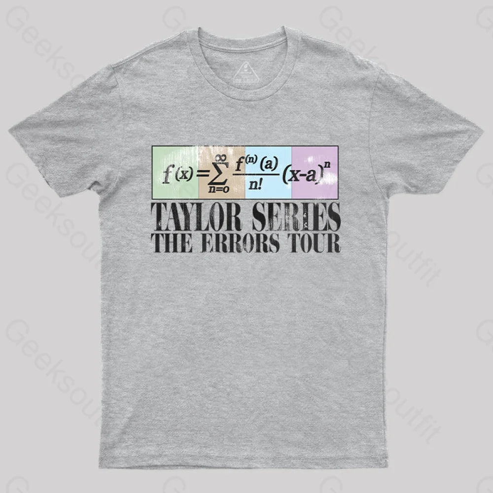 Taylor Series The Errors Tour T-Shirt