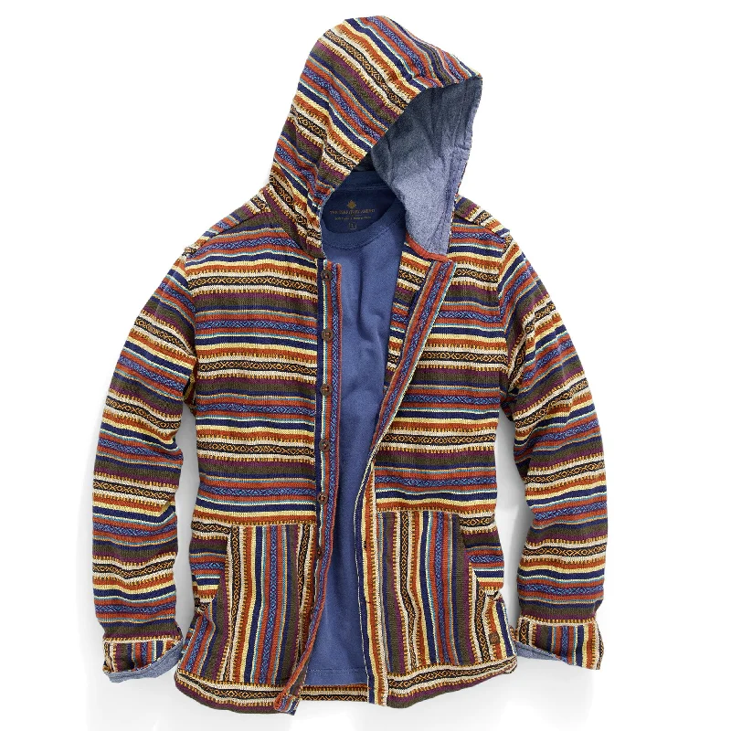 Tijuana Baja Striped Hoodie