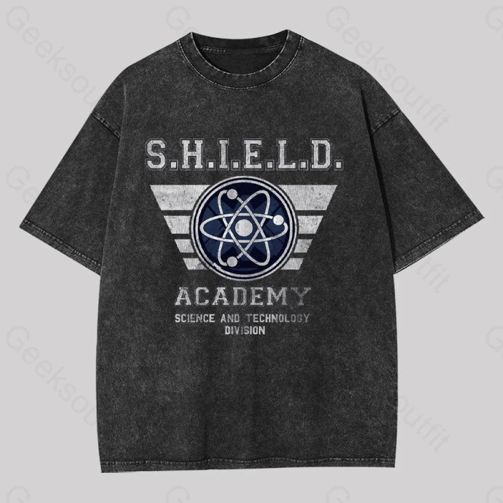 Shield U Geek Washed T-shirt