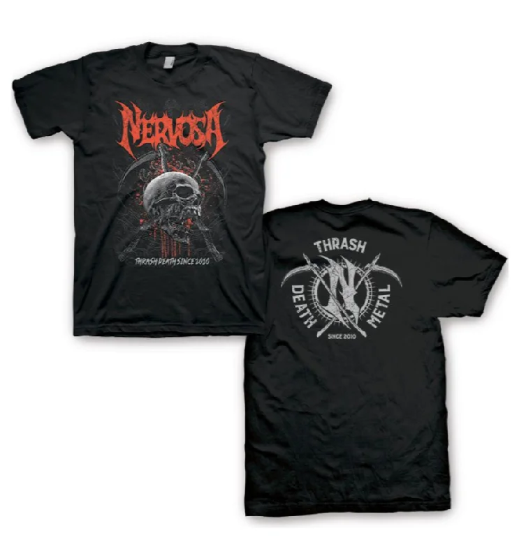 Nervosa "Skull Chaos" T-Shirt