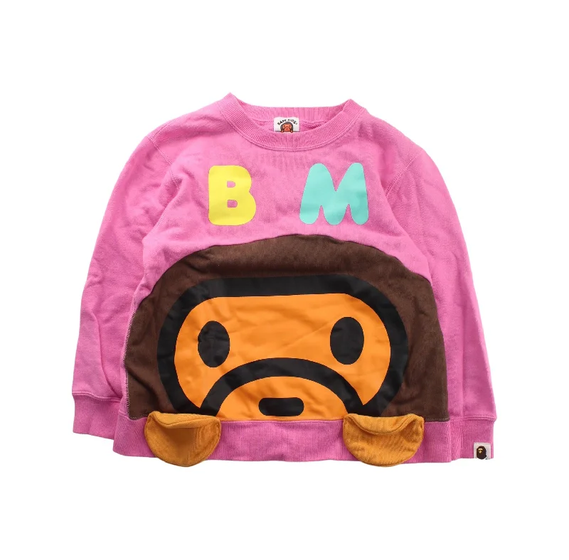 BAPE KIDS Crewneck Sweatshirt 5T - 6T