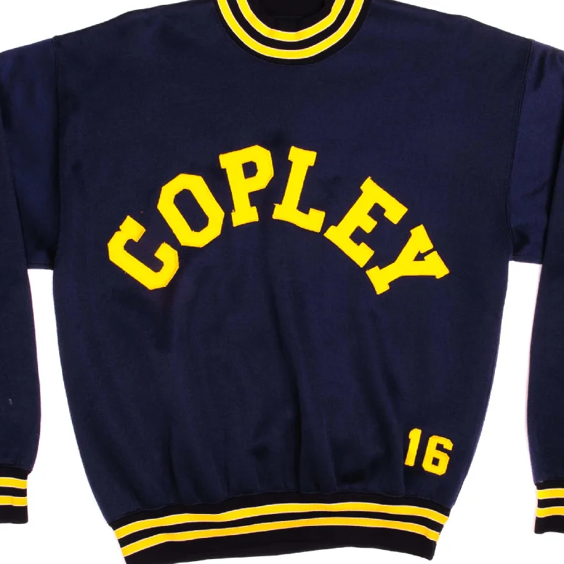 VINTAGE CHAMPION COPLEY 16 SWEATSHIRT 1969- 1970s SIZE XL