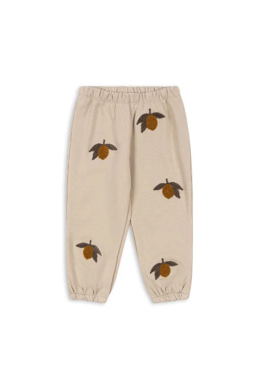 Konges Sløjd - Lou Terry Sweat Pants Ocsks102023 - Oxford Tan