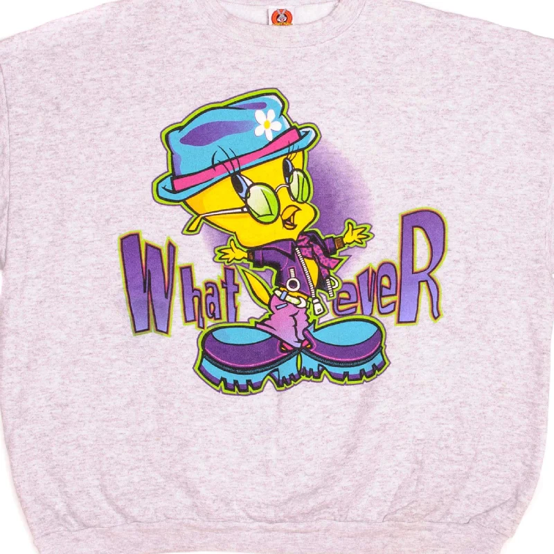 VINTAGE LOONEY TUNES TWEETY SWEATSHIRT 1997 SIZE XL