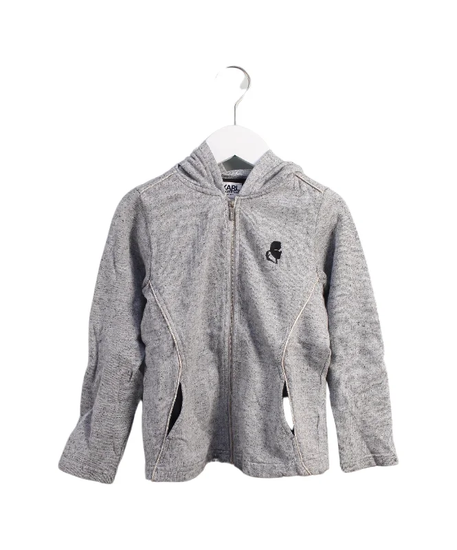 Karl Lagerfeld Zippered Sweatshirt 6T