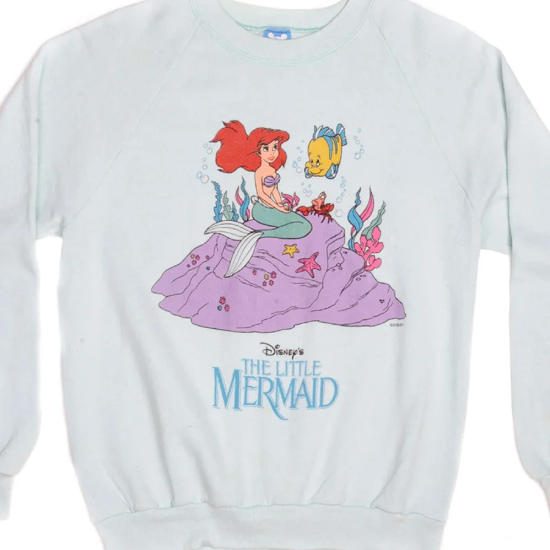 VINTAGE DISNEY THE LITTLE MERMAID 1980s SWEATSHIRT SIZE LARGE MADE IN USA