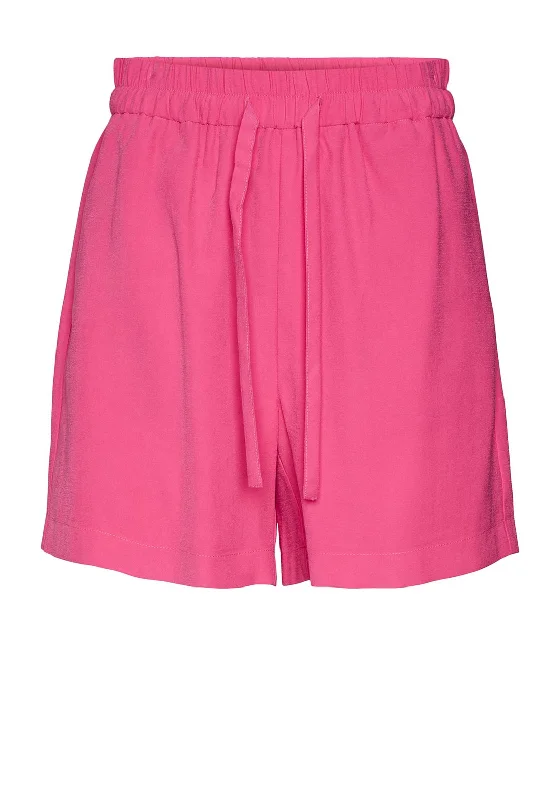 Vero Moda Carmen Loose Shorts, Pink Yarrow