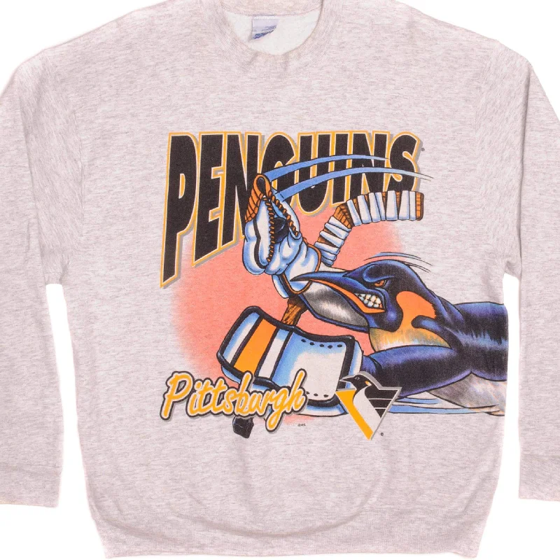 VINTAGE NHL PITTSBURGH PENGUINS SWEATSHIRT SIZE XL MADE IN USA