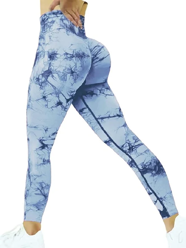 Tie-Dye Scrunch Butt Leggings