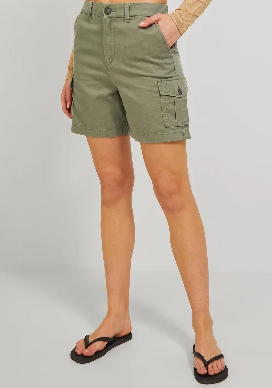 JJXX Holly Cargo Shorts, Four Leaf Clover