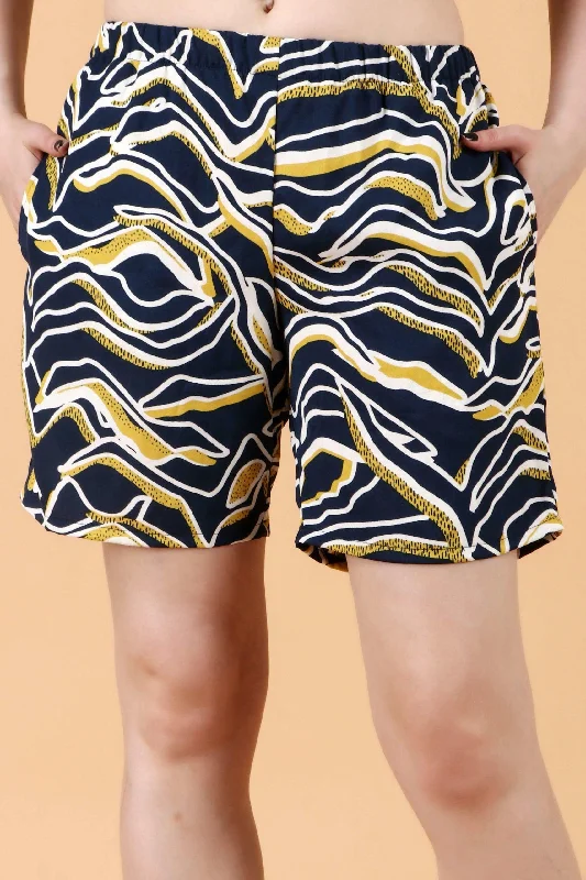 Blue Whale Printed Shorts