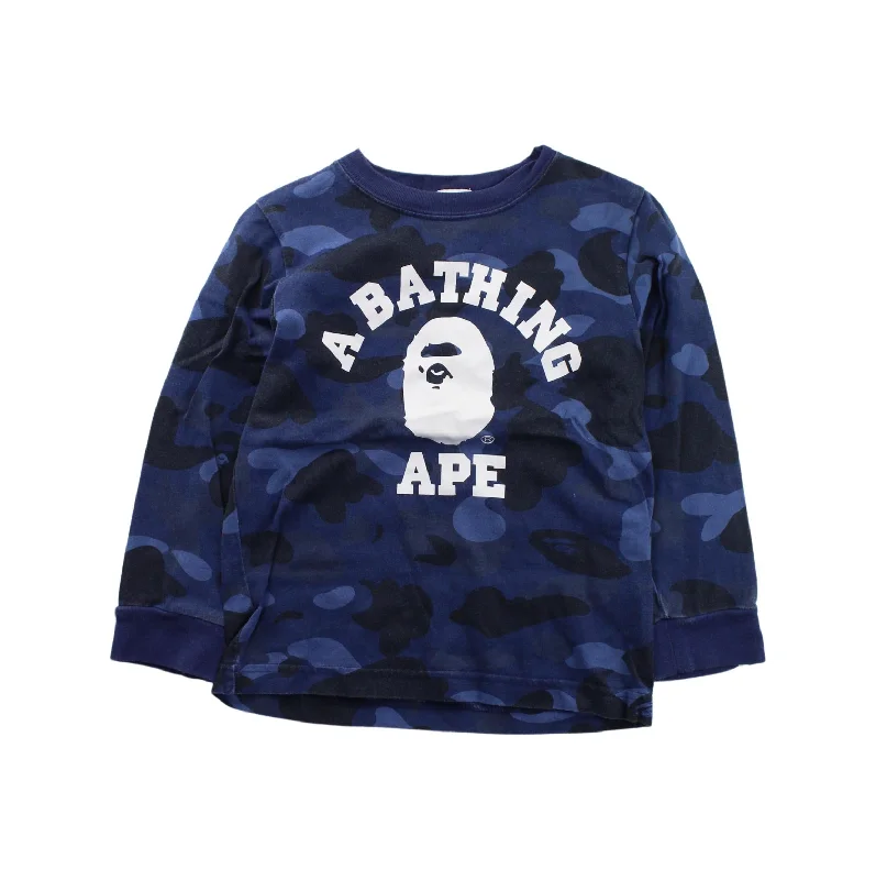 BAPE KIDS Crewneck Sweatshirt 4T