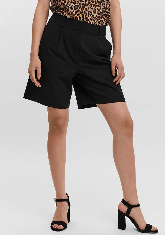 Vero Moda Zelda Loose Shorts, Black