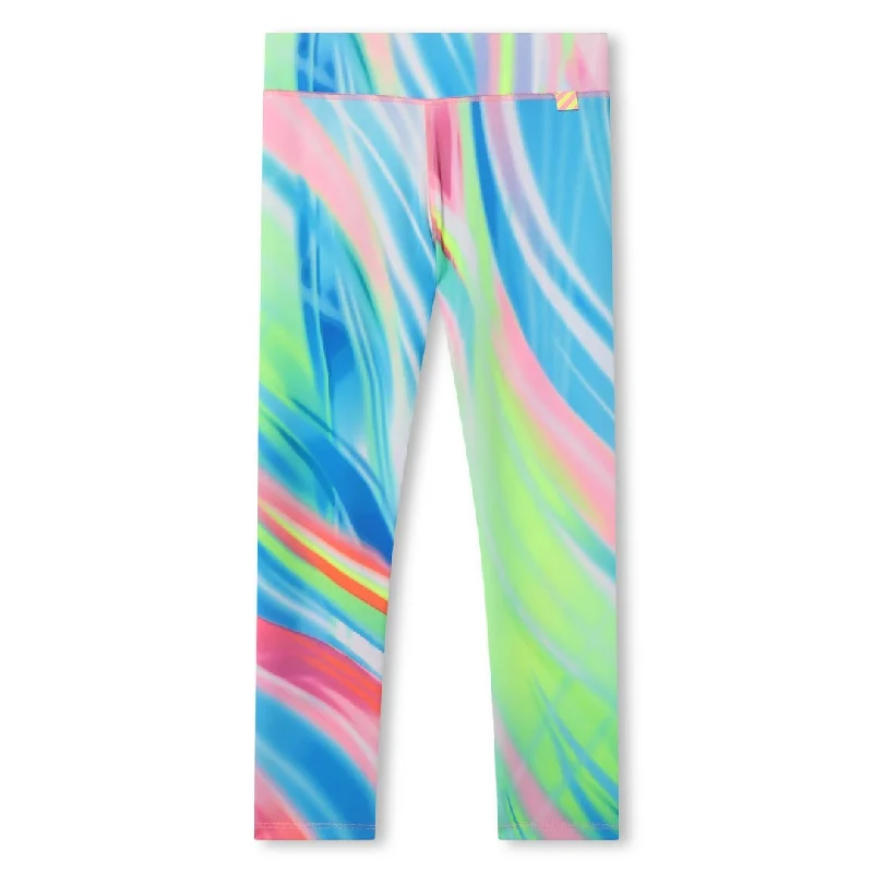 Multicolor Striped Leggings