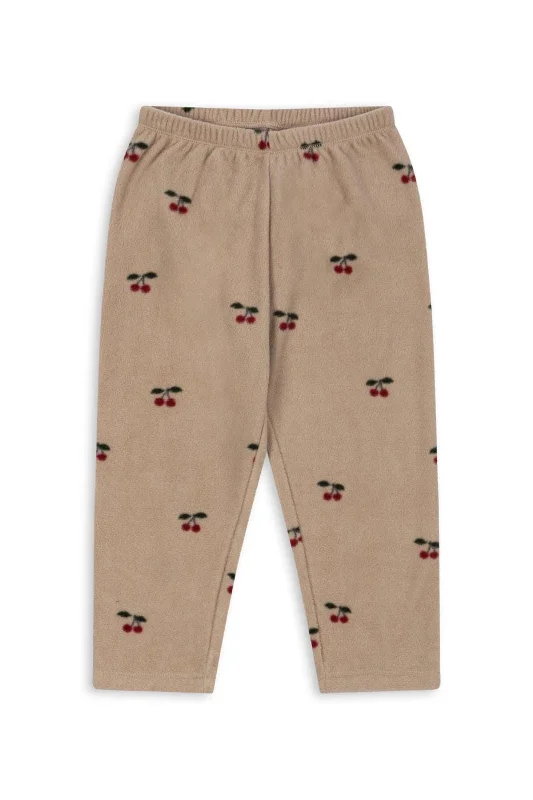 Konges Sløjd - Tavi Fleece Pants Grs - Cherry