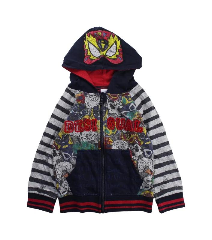 Desigual Zippered Sweatshirt 3T - 4T