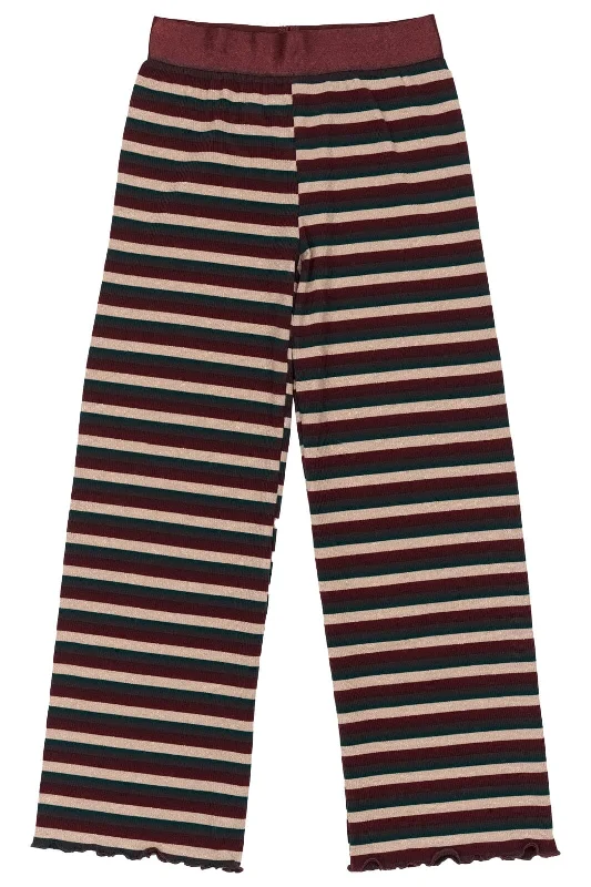 The New - Tnmadeline Wide Rib Pants TN5876 - Multi Stripe