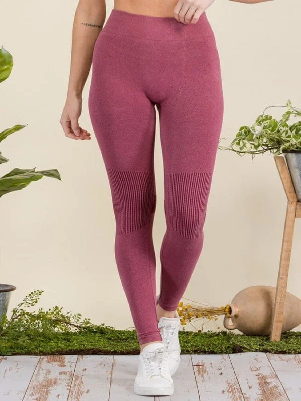 Moto Texture Detailed Leggings