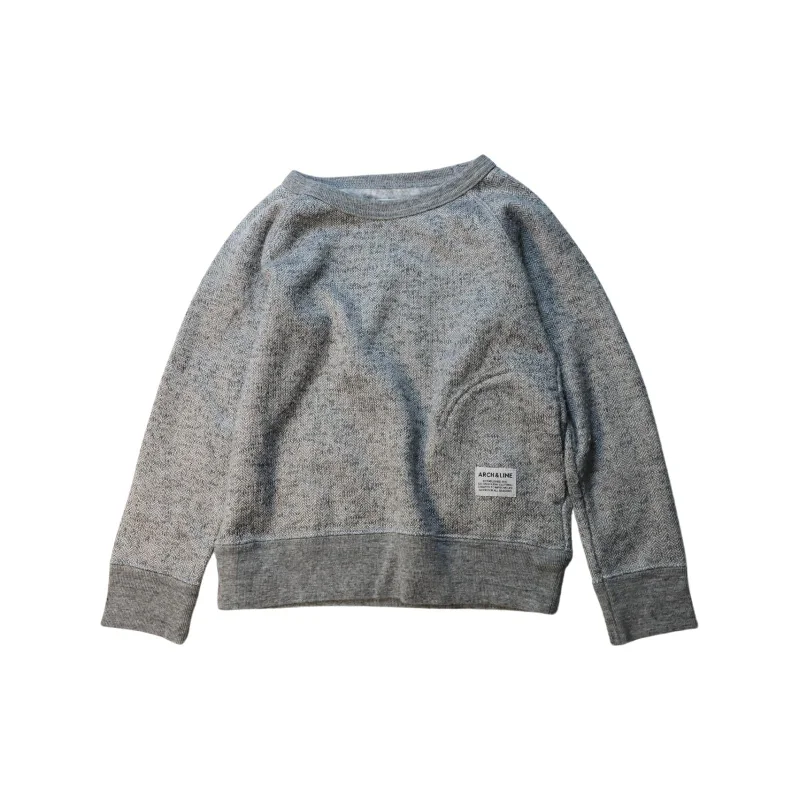 Arch & Line Crewneck Sweatshirt 4T - 5T